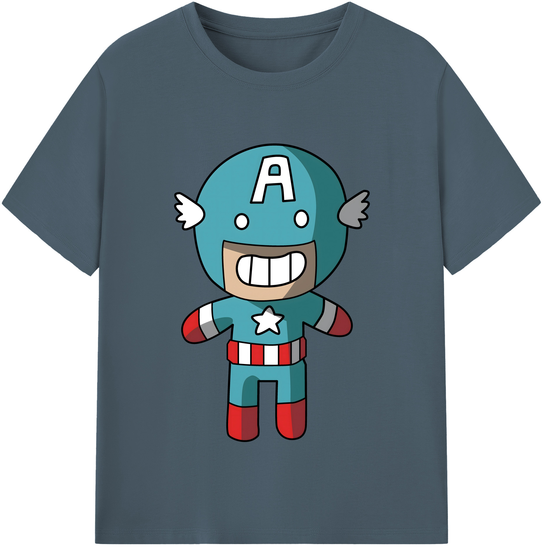 （画像用） アベンジャーズ The Avengers 綿100％半袖Tシャツ（フロントプリント）